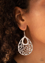 Load image into Gallery viewer, Seize The Stage White Earring
