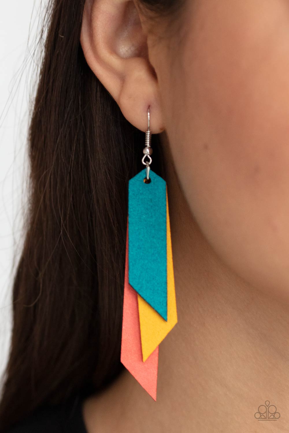 Suede Shade Multi Earring