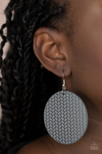 WEAVE Your Mark Silver Earring