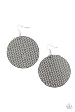 Load image into Gallery viewer, WEAVE Your Mark Silver Earring
