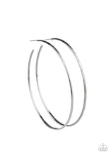 Load image into Gallery viewer, Very Curvaceous Black Hoop Earring
