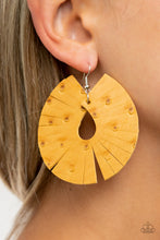 Load image into Gallery viewer, Palm Island Yellow Earring
